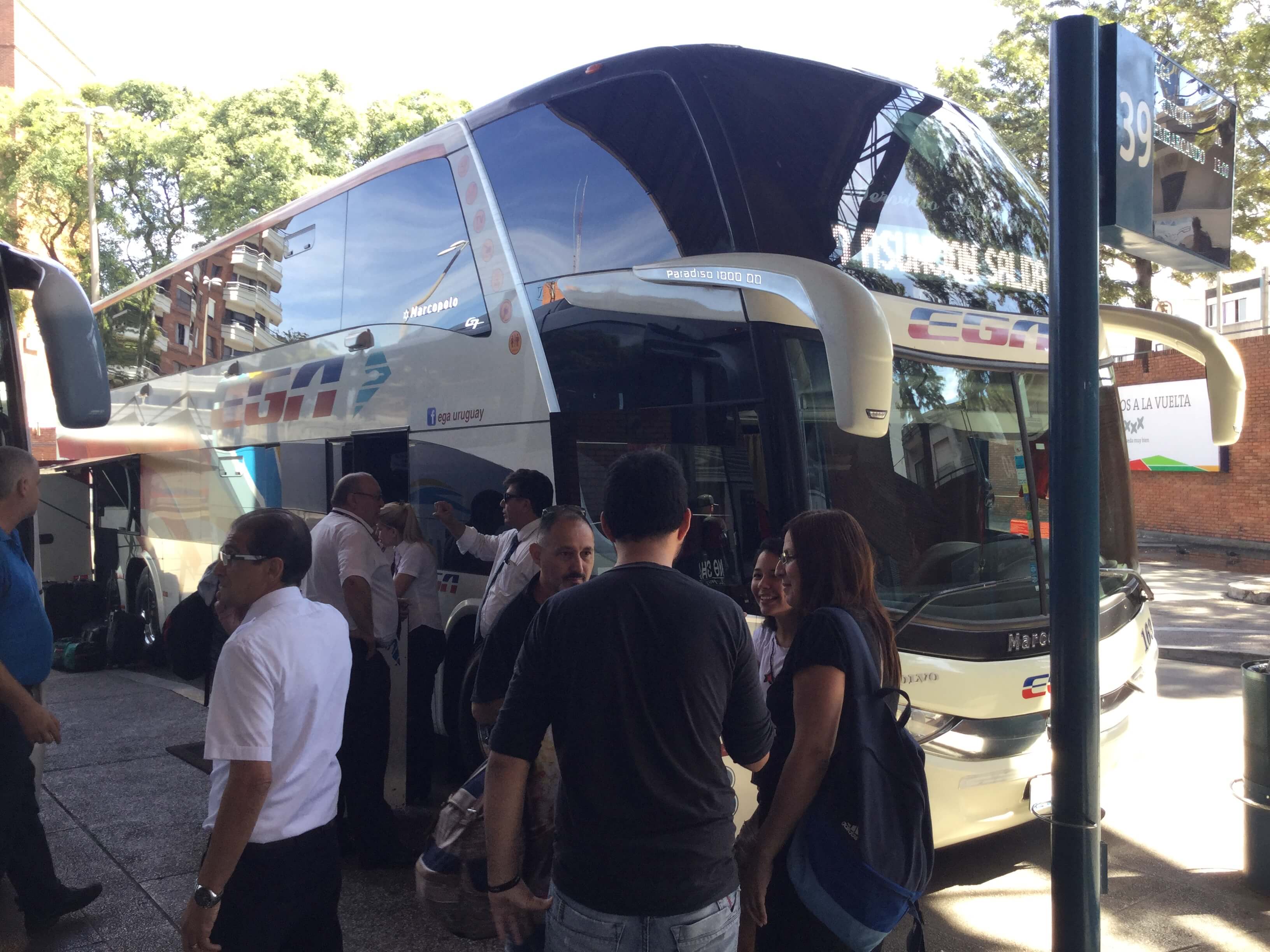 モンテビデオからアスンシオンのまでのバス移動について ウルグアイ出国 パラグアイ入国