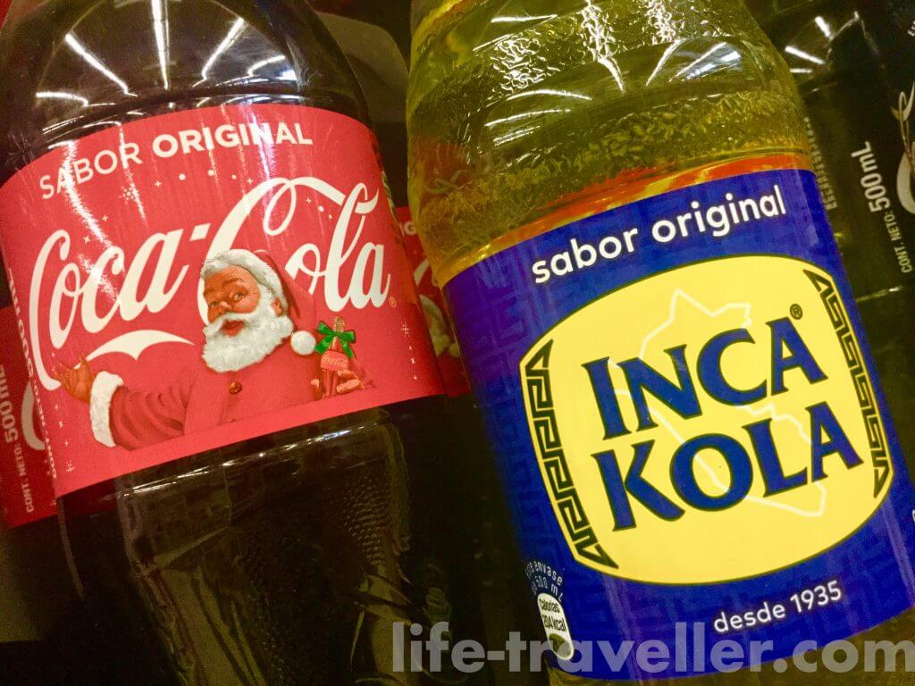 インカコーラというペルー発祥のローカルコーラ【黄金のコカ・コーラ】