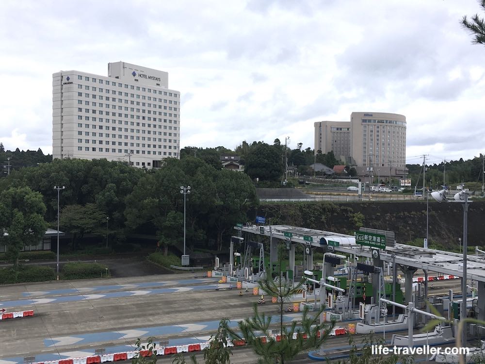 成田空港と成田駅の中間にある自主隔離ホテル