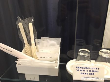 成田ビューホテルのバスアメニティ