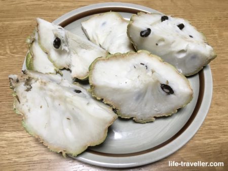 釈迦頭を日本で食べる